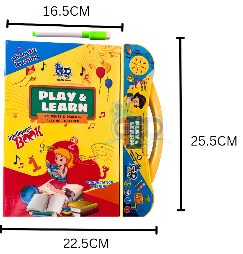 INTERACTIVE LEARNING BOOK FOR KIDS- ENGLISH