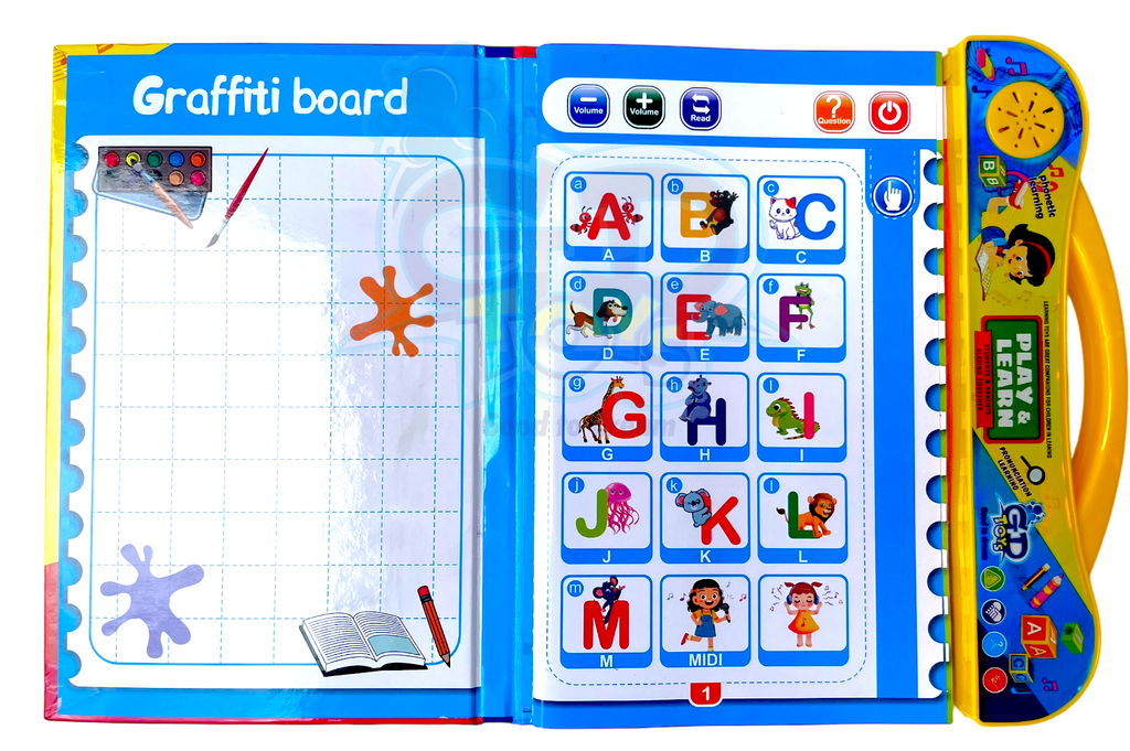 INTERACTIVE LEARNING BOOK FOR KIDS- ENGLISH